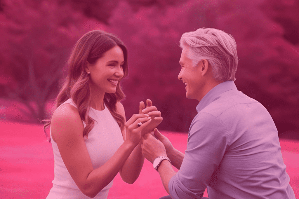 Do men wear engagement rings?