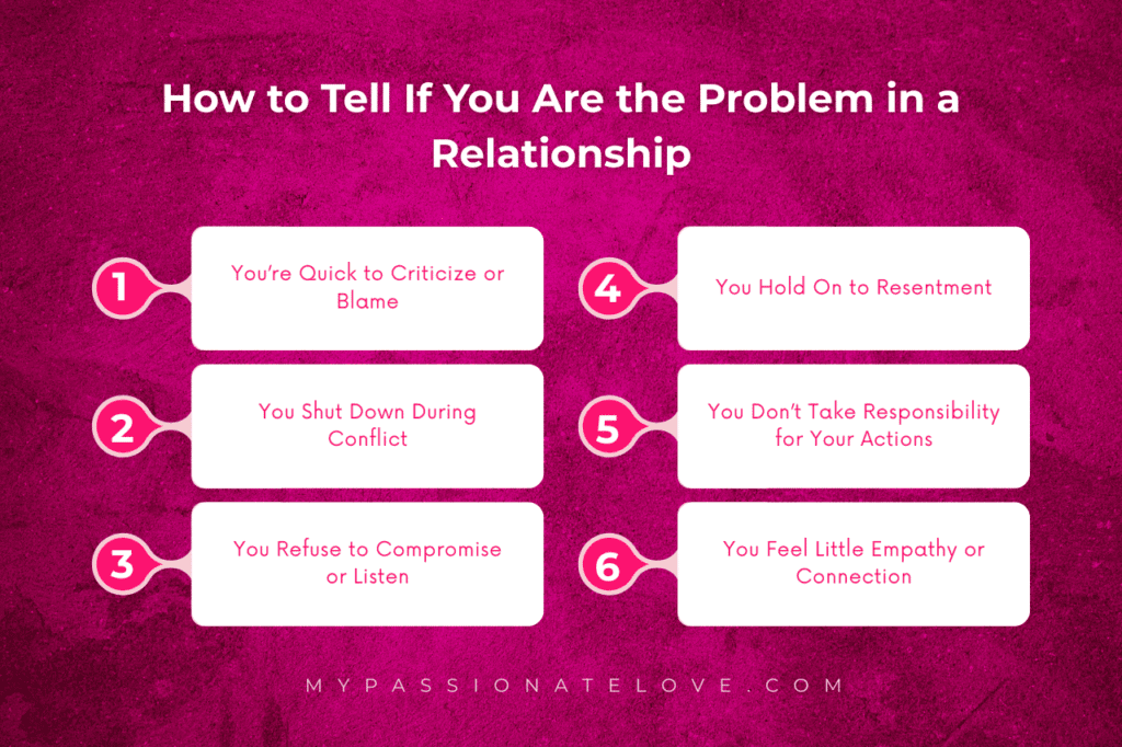 How Do You Tell If You Are The Problem in a Relationship?