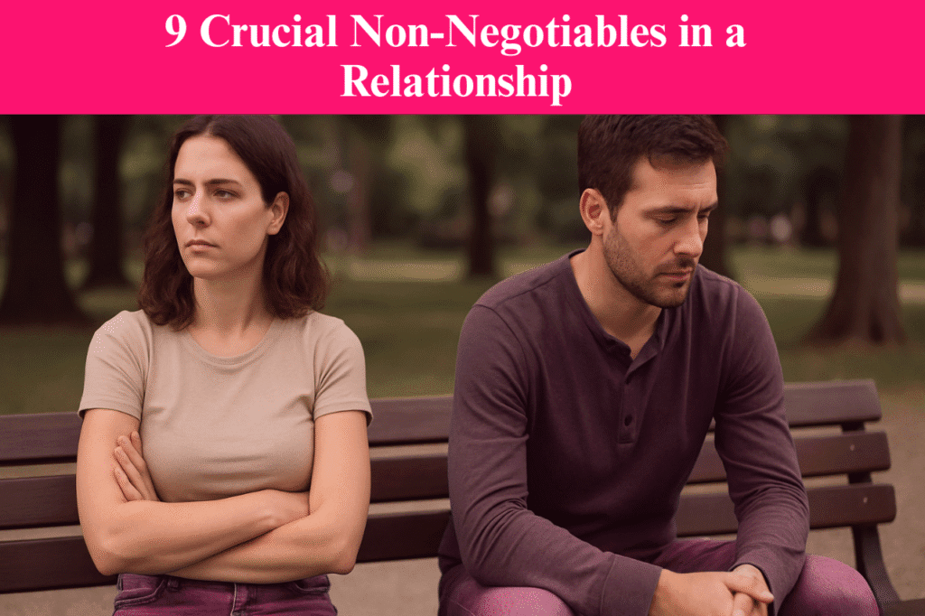 9 Non-Negotiables in a Relationship Before You Commit