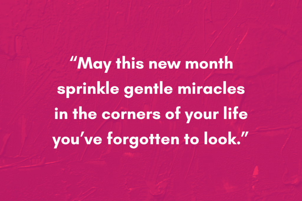 20 Happy New Month Wishes and Greetings